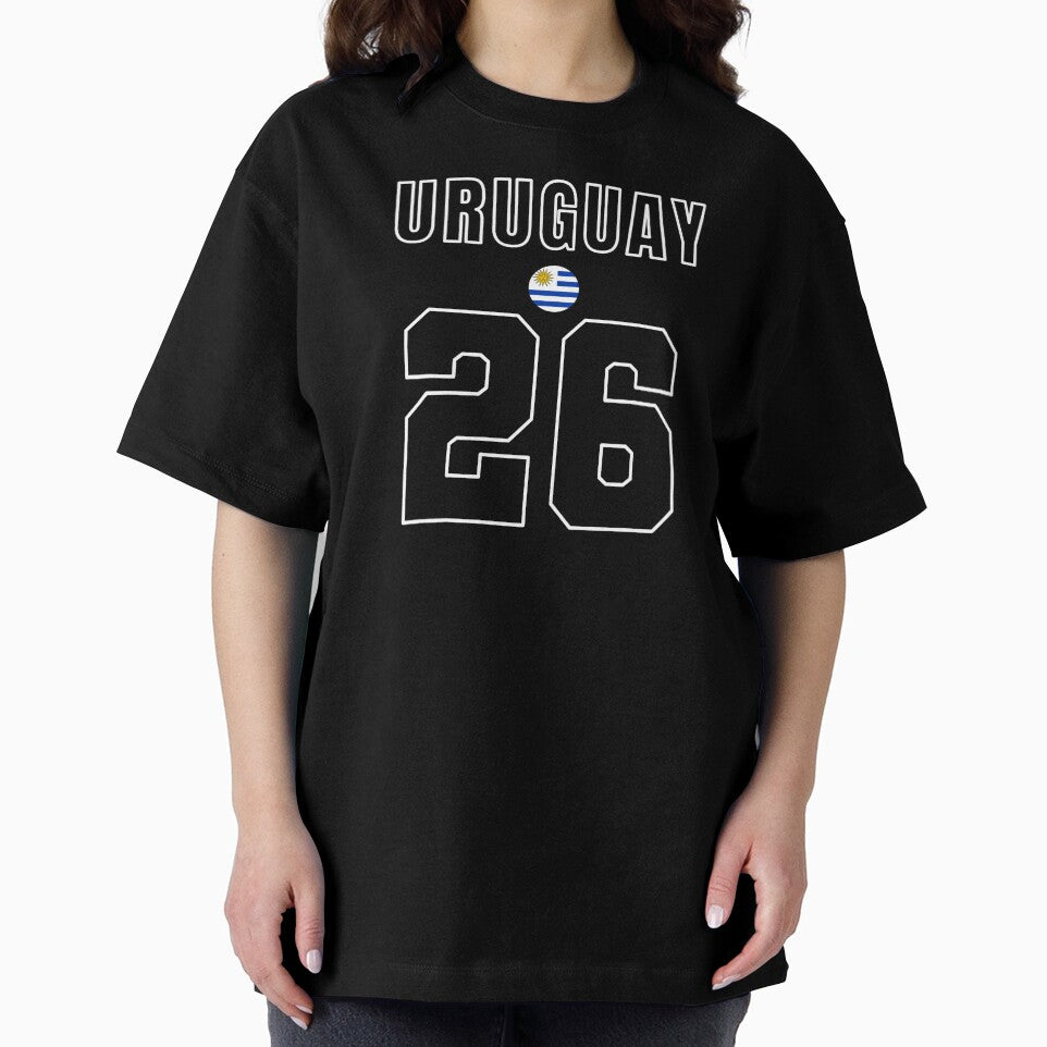 Uruguay 26 Football Shirt Style Design – Uruguay National Team Apparel by The Hairy Melon