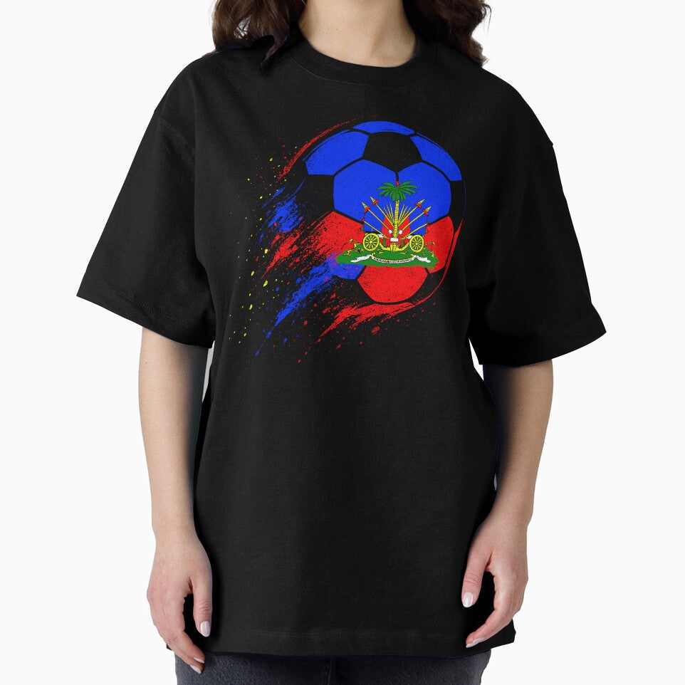 Haiti Soccer Haitian Flag Pride Soccer Player Football by NUMAcreations