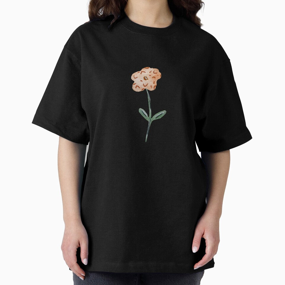 Flower dusty pink textured a watercolor sketch black by Yana Mustafina | Boho Soulful Designs