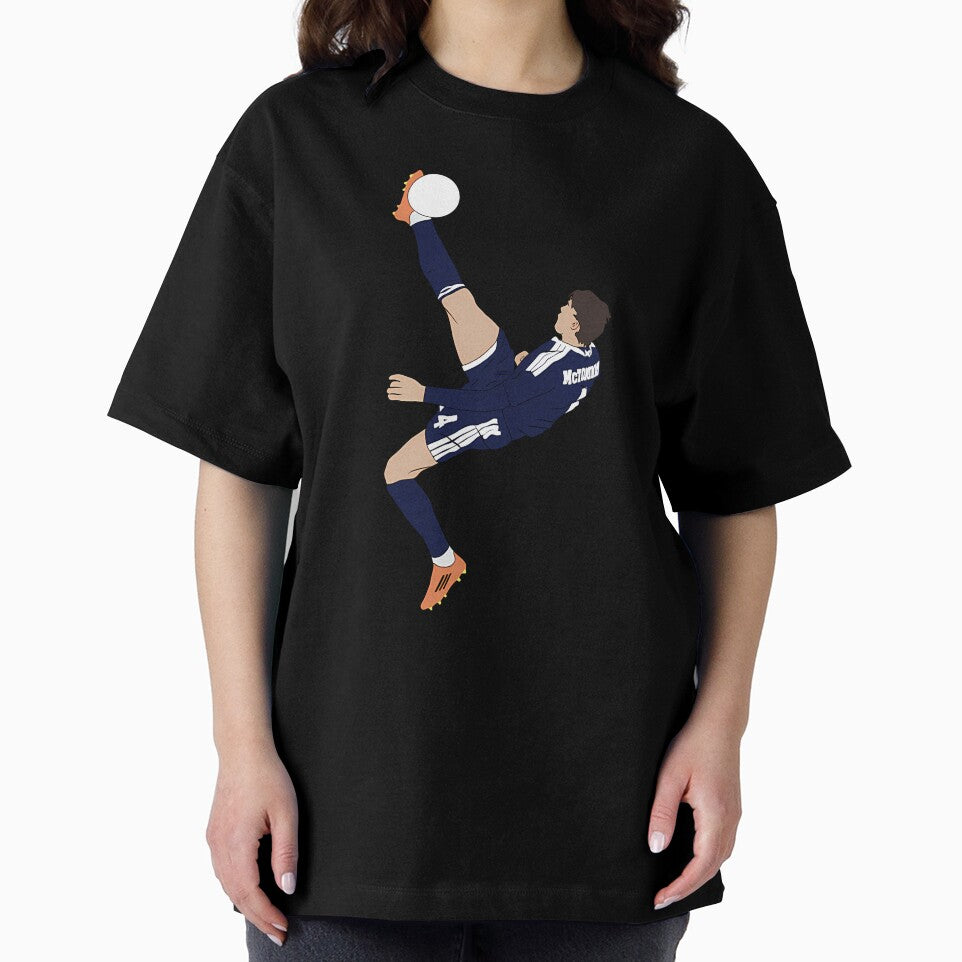 Scott Mctominay Bicycle Overhead Kick Scotland Minimalist by Shay2368