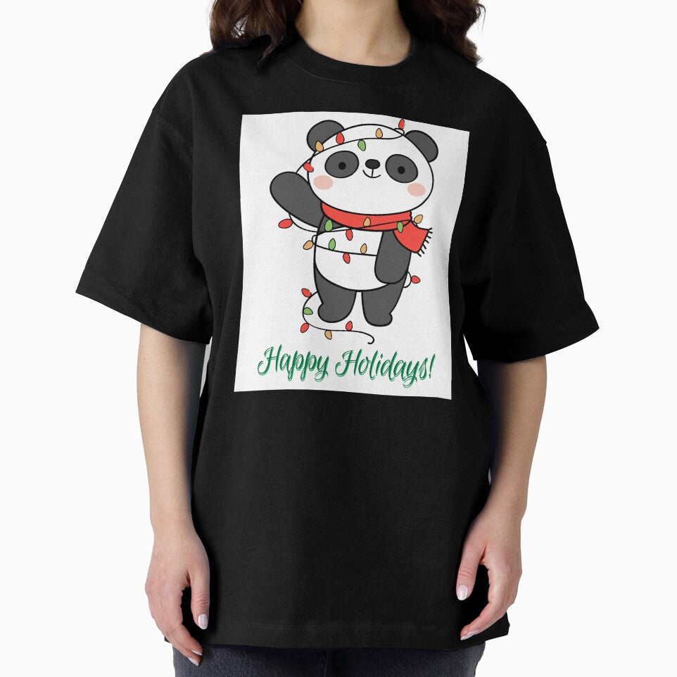 Panda in Lights by Annamariem04