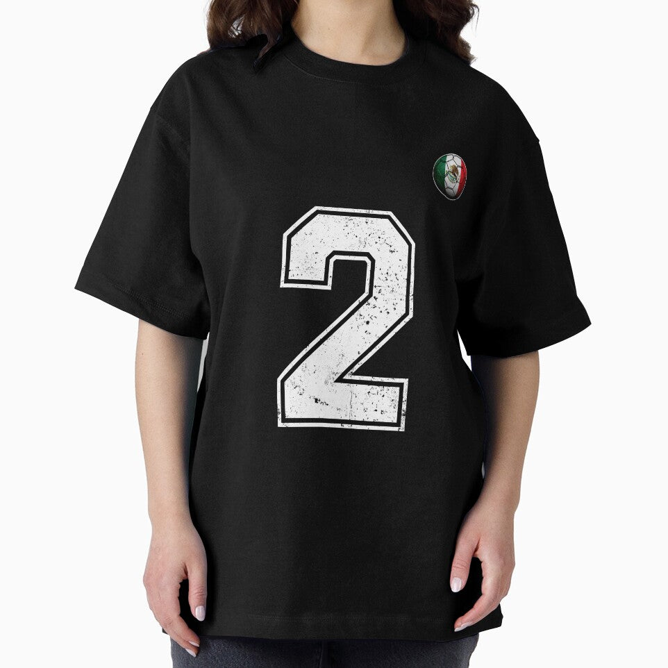 Copy of Number 2 Mexico Flag Football Fan by BernoNickel