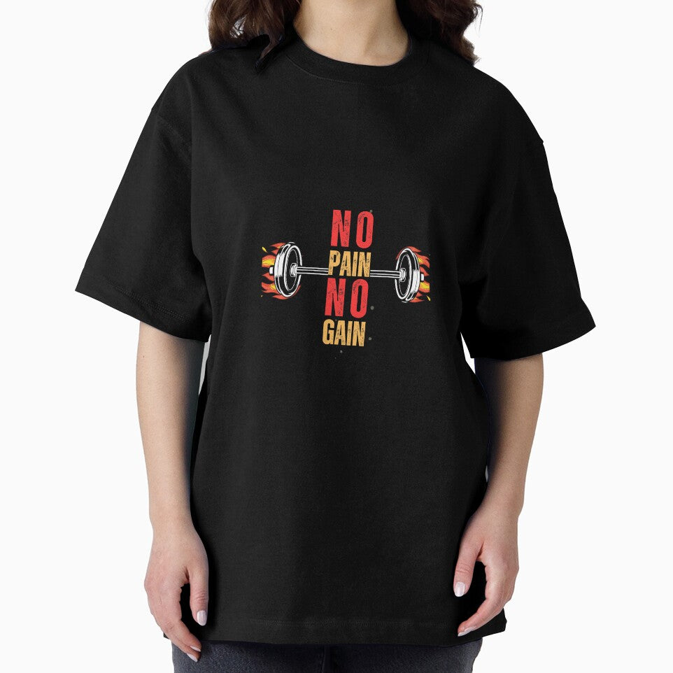 NO Pain NO Gain by LevelUpMerchs