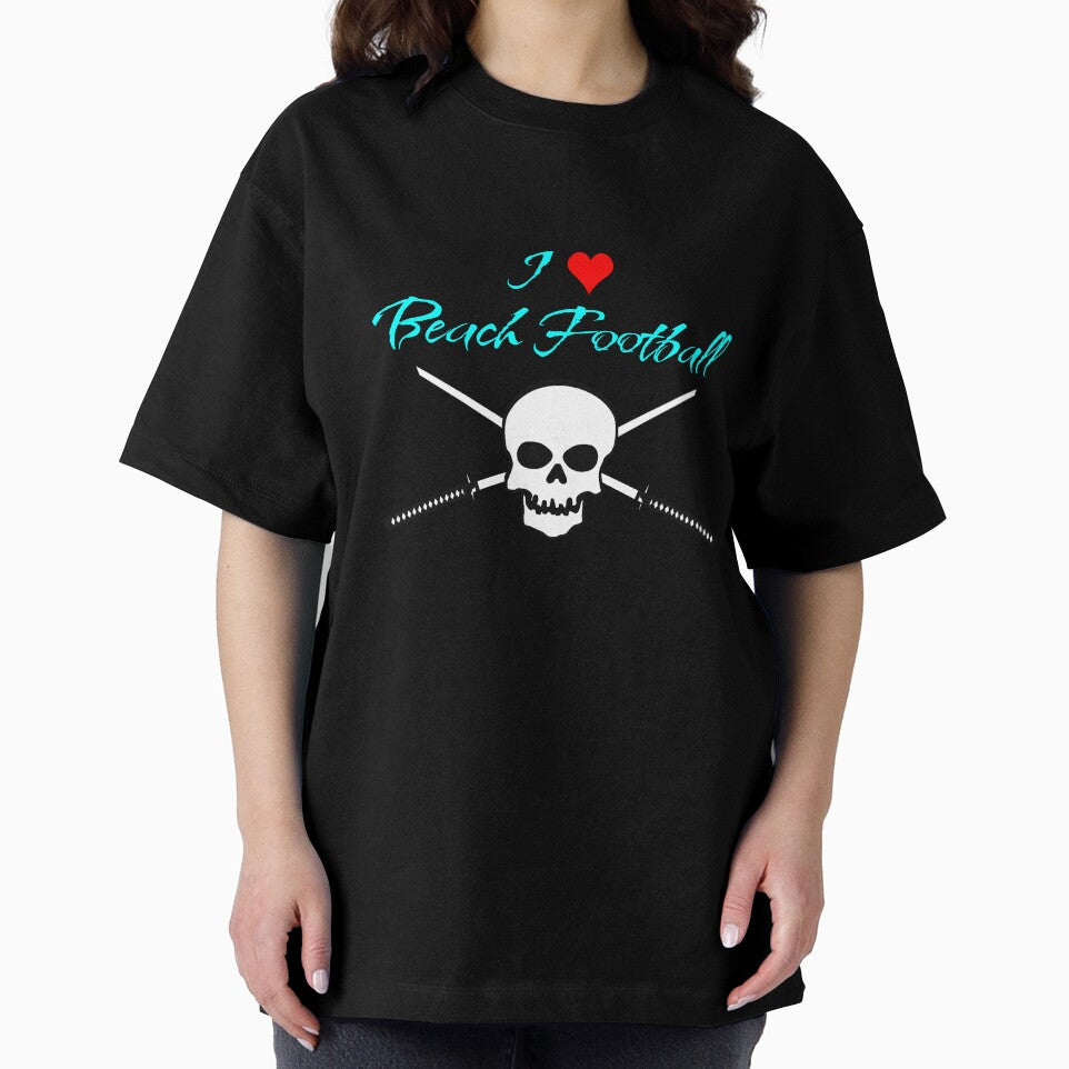i love beach football by bluepenshop