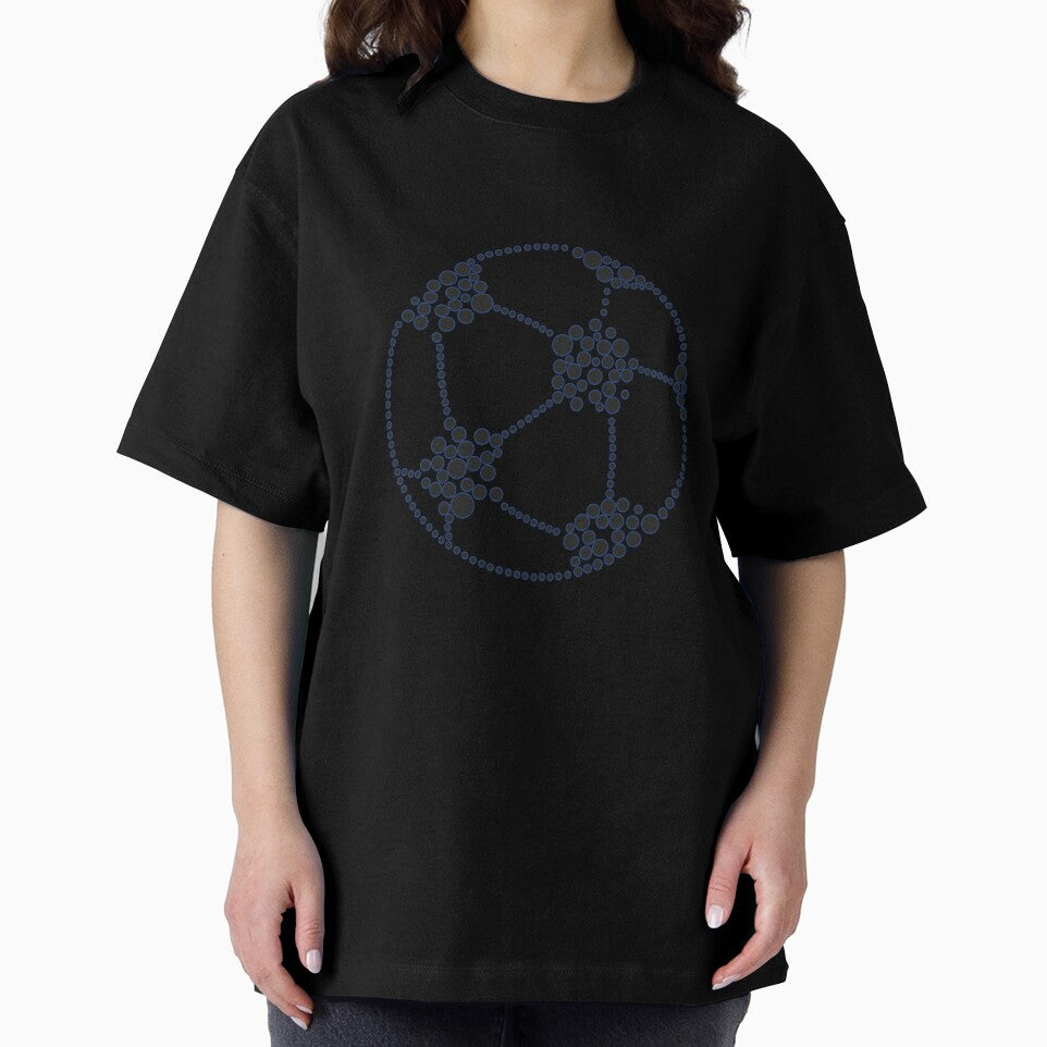 Dotted Soccer Ball: Bold Geometry Art by Zakrytos ★★★★★