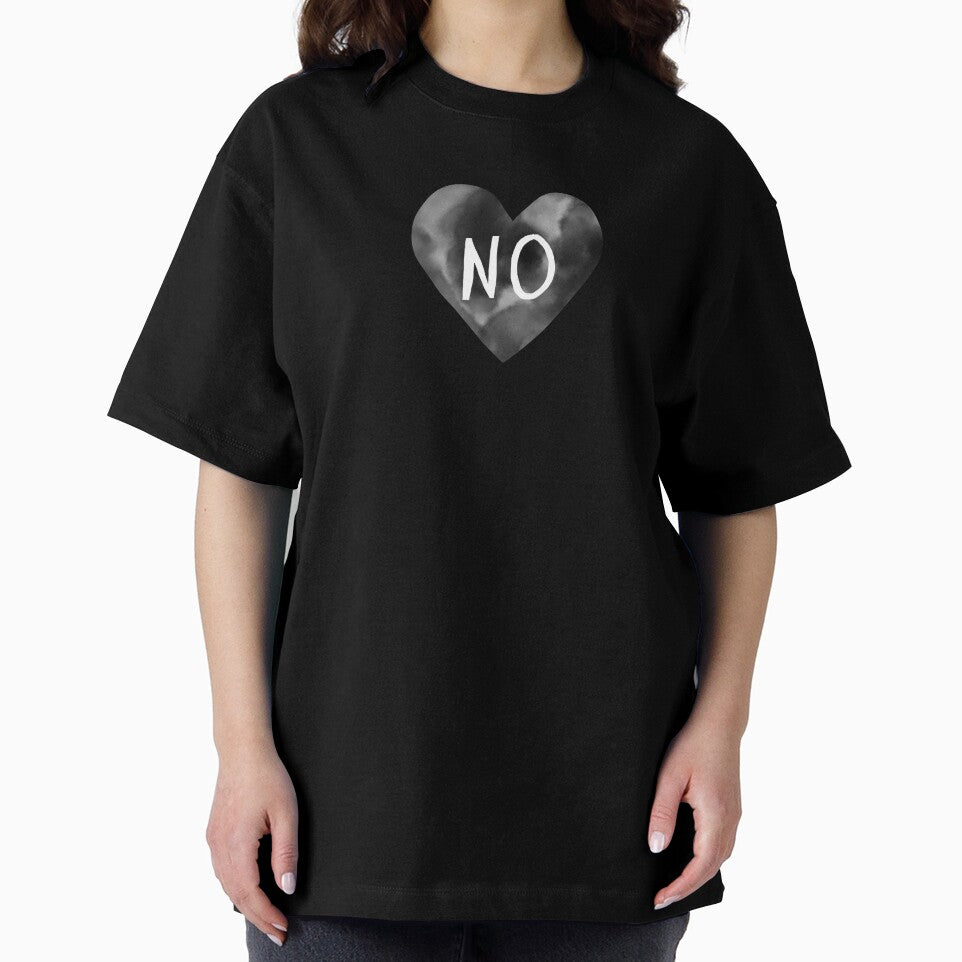 No Heart — Sassy Monochrome Statement by AnnaVikhrArt