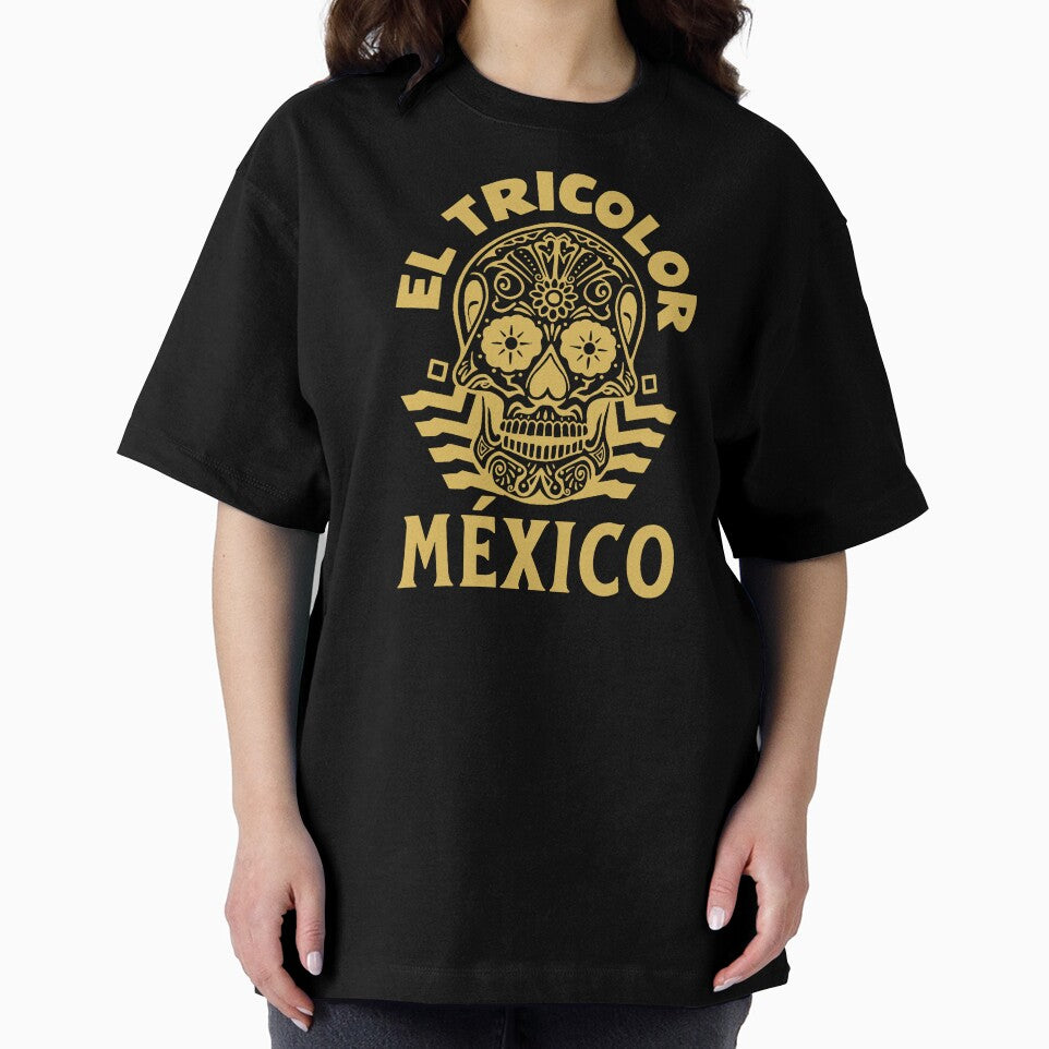 Mexico skull animated gold by VRedBaller