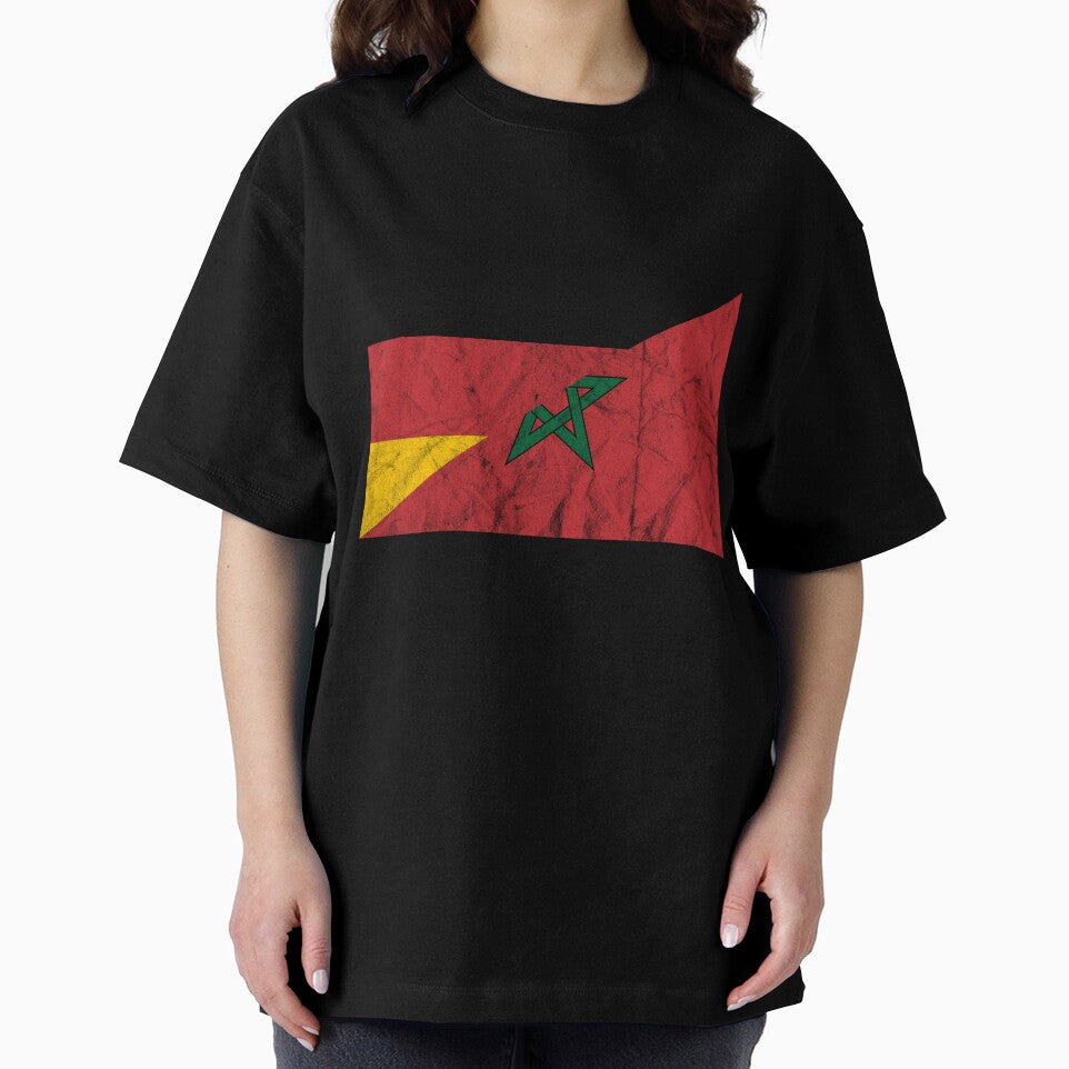 Distressed Germany Morocco Flag by Carl's Clothing