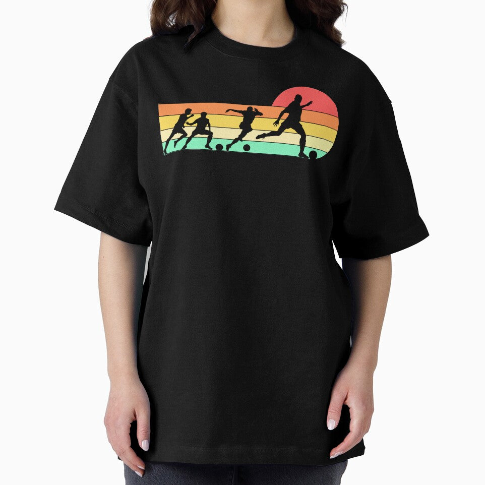 soccer retro sunset shirt by bonus24