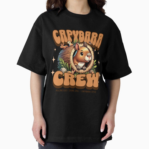 Capybara Crew – Rolling with Crew, Chilling by FreshPixelArt