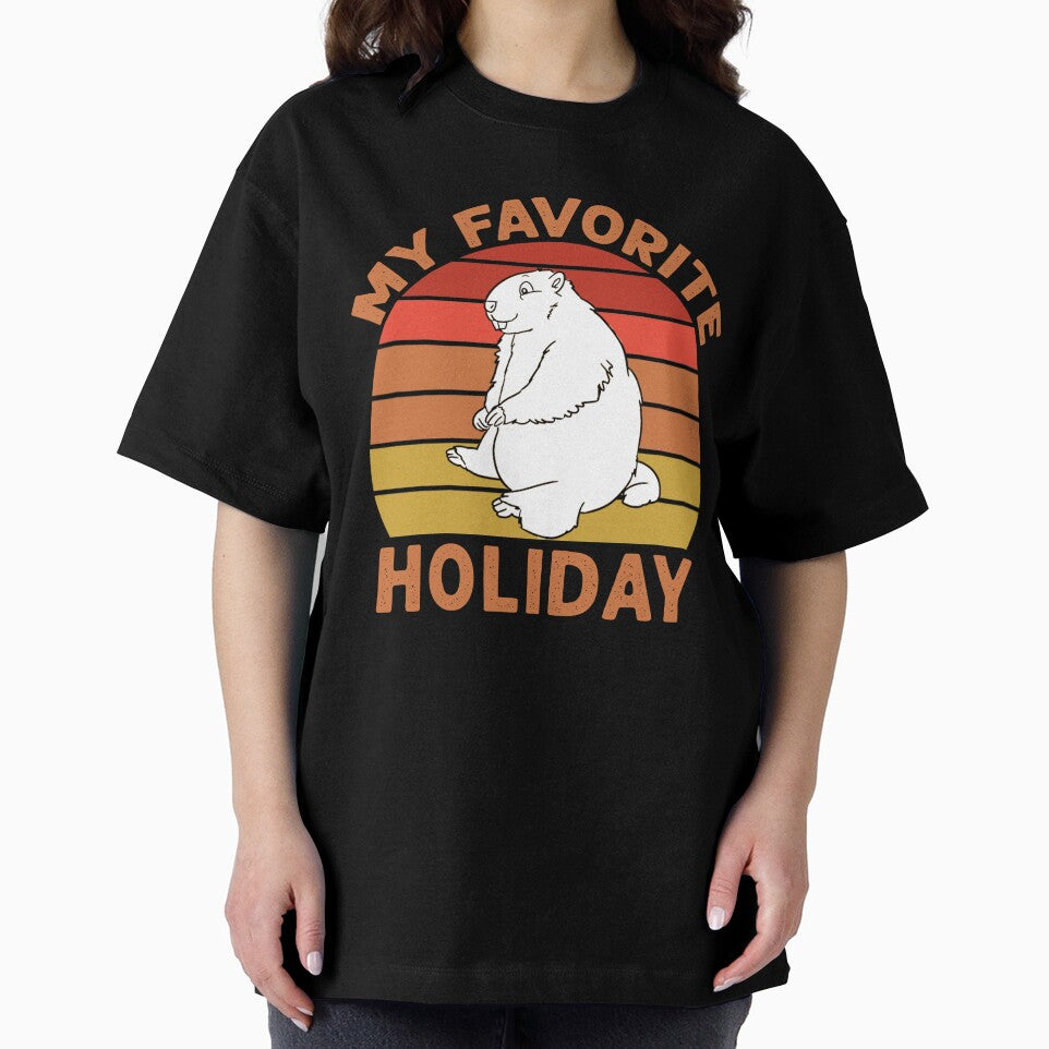 My Favorite Holiday Ground Hog - Funny Groundhog Day by Masaw