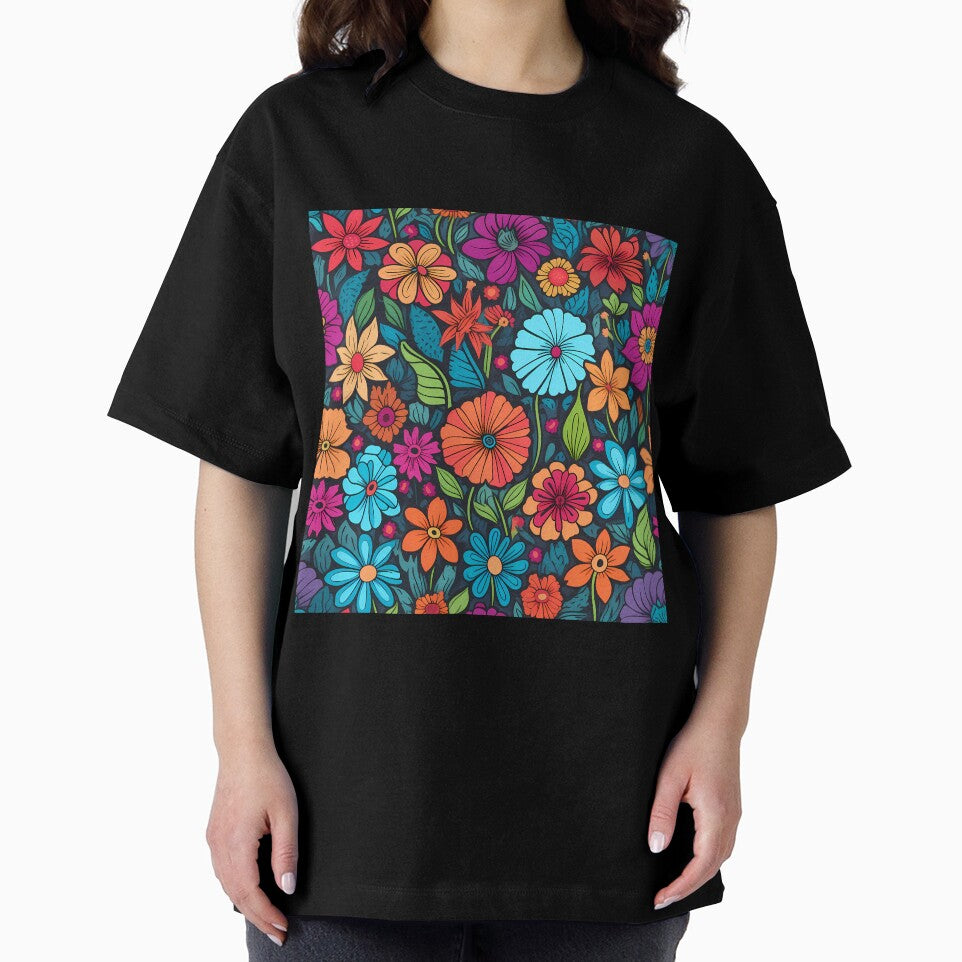 Colorful flower pattern by MyKaiUS