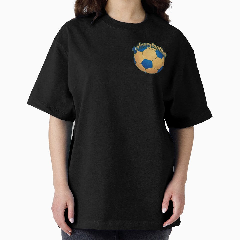 I Love Football Retro Soccer Graphic by digitalbob60