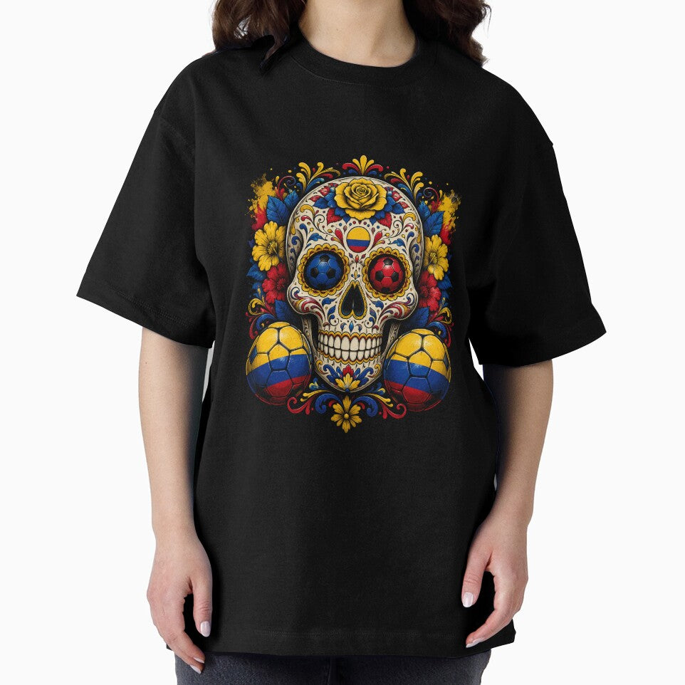 Colombia Soccer Skull by ShadowLabStudio