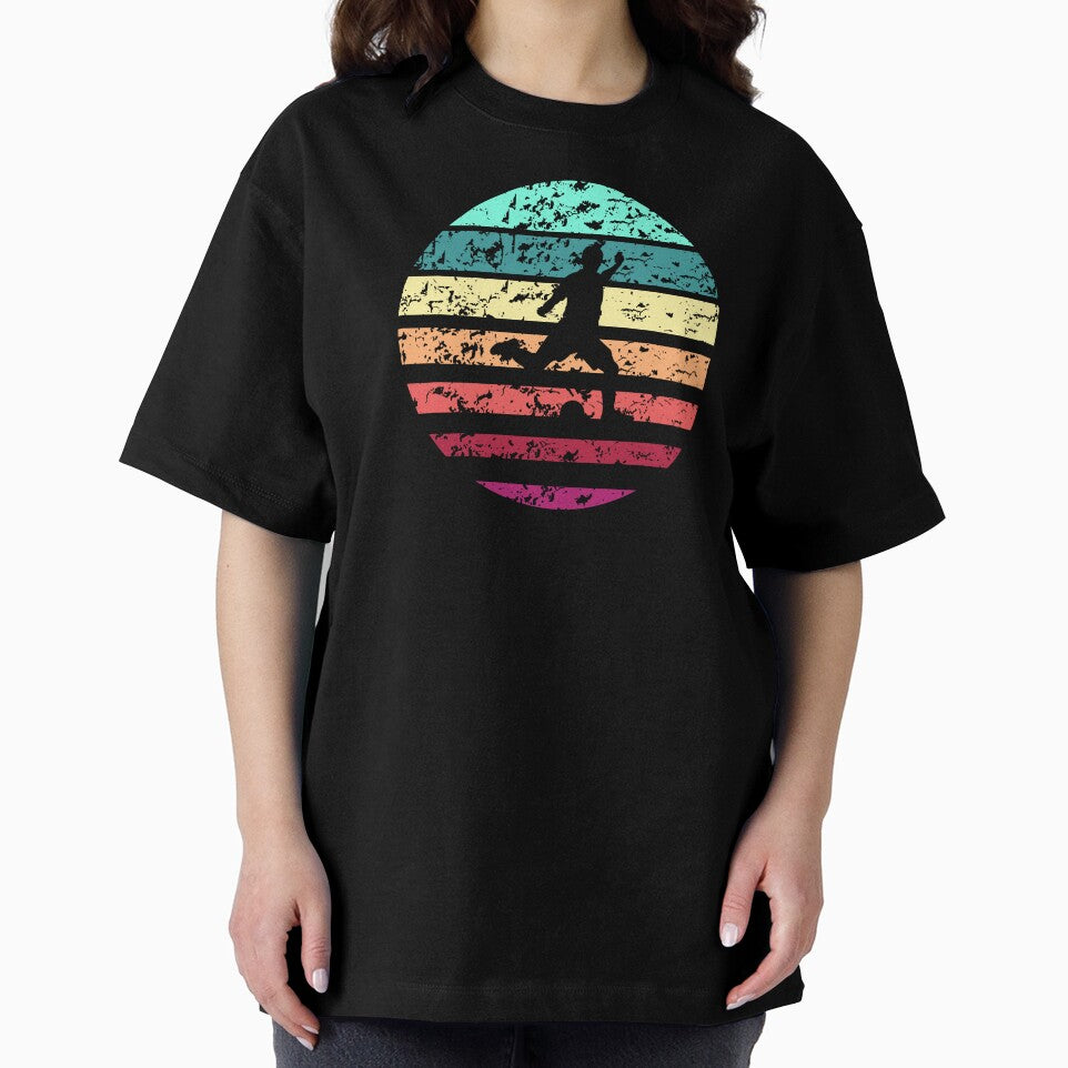 soccer instep side kick boy vintage summer retro football by Panda  Art