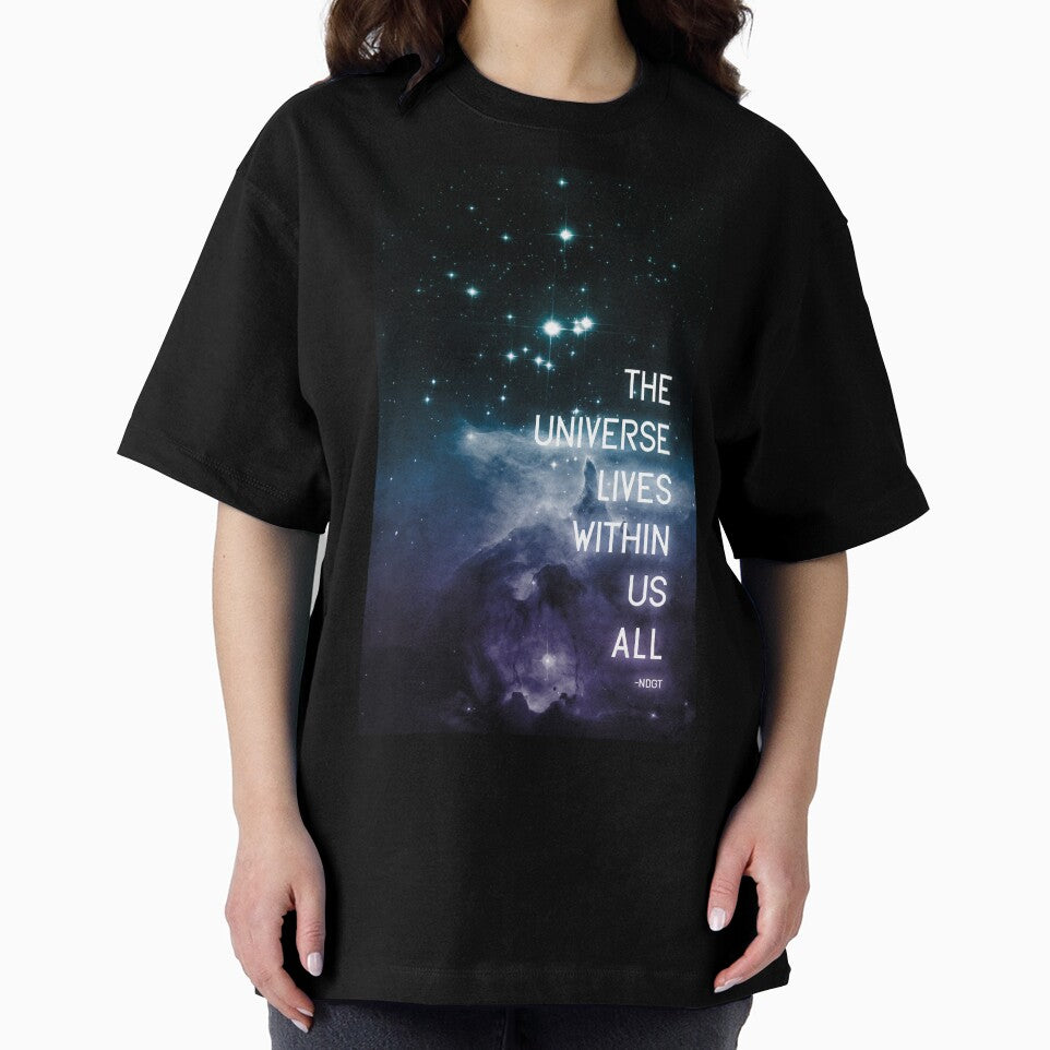 The Universe Lives Within Us All - NdGT Quote by Denise Giffin