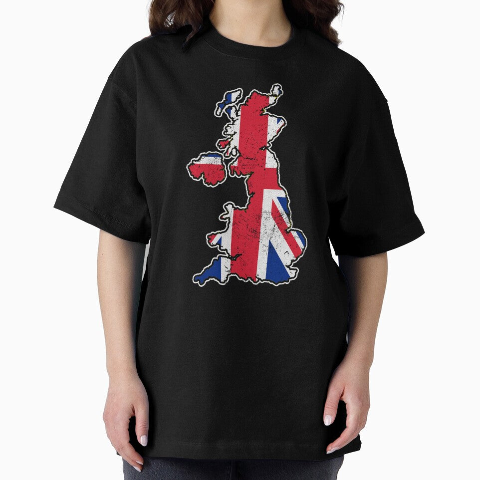 United Kingdom Flag Map by EddieBalevo