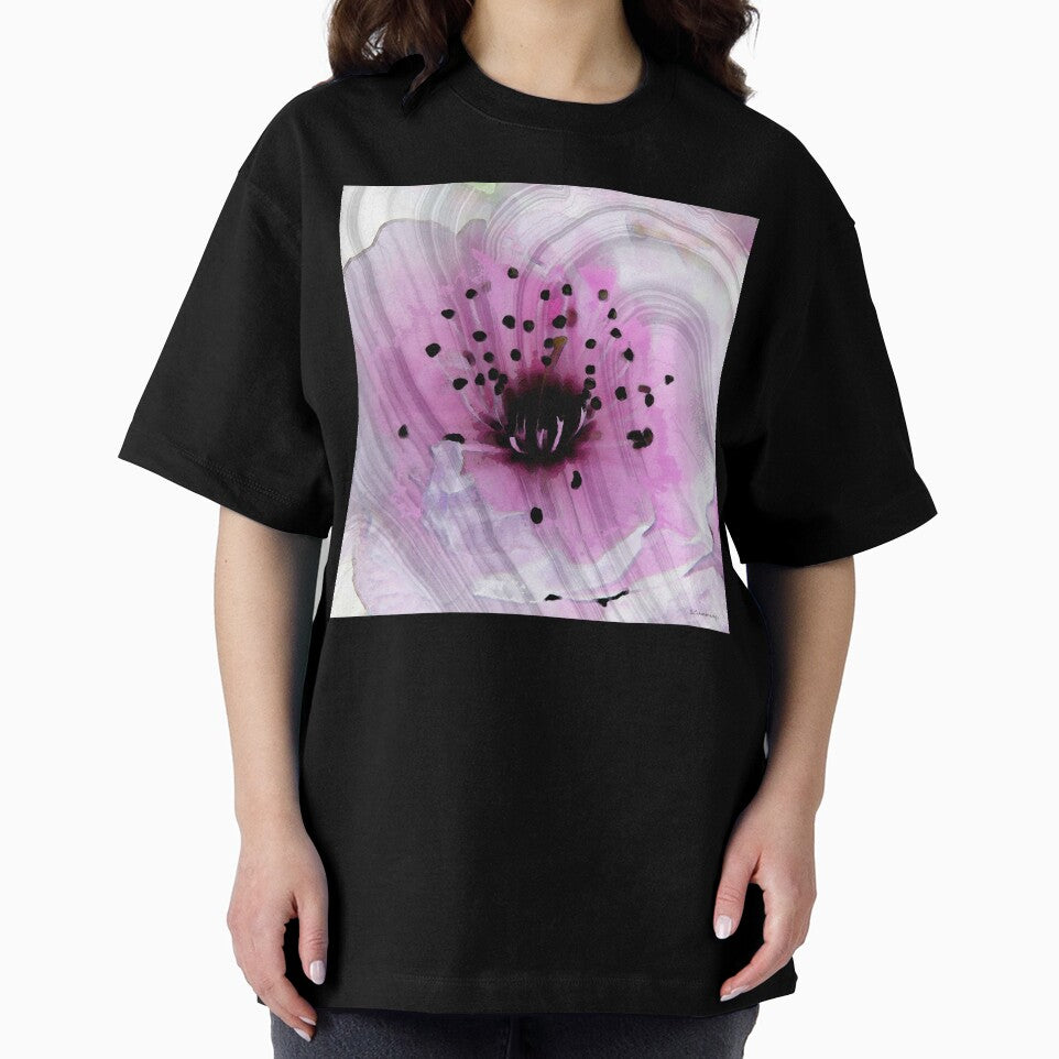 Pink Marbled Cherry Blossom Art - Sharon Cummings Artist by Sharon Cummings Art