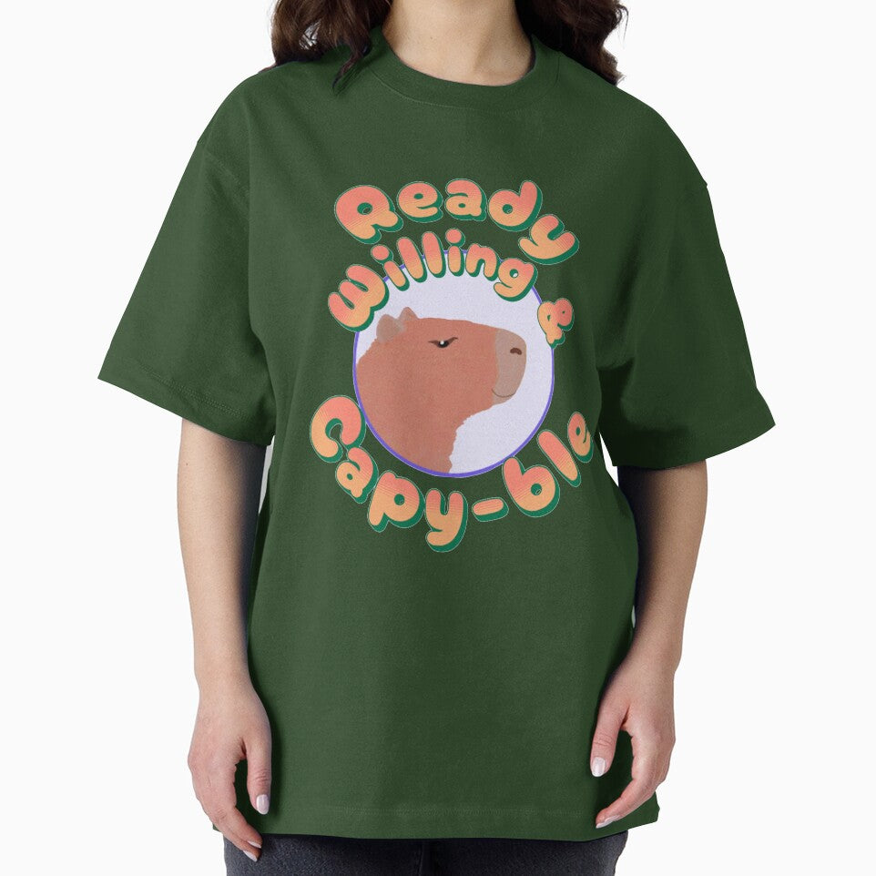Ready Willing and Capy-ble Capybara by glowvim
