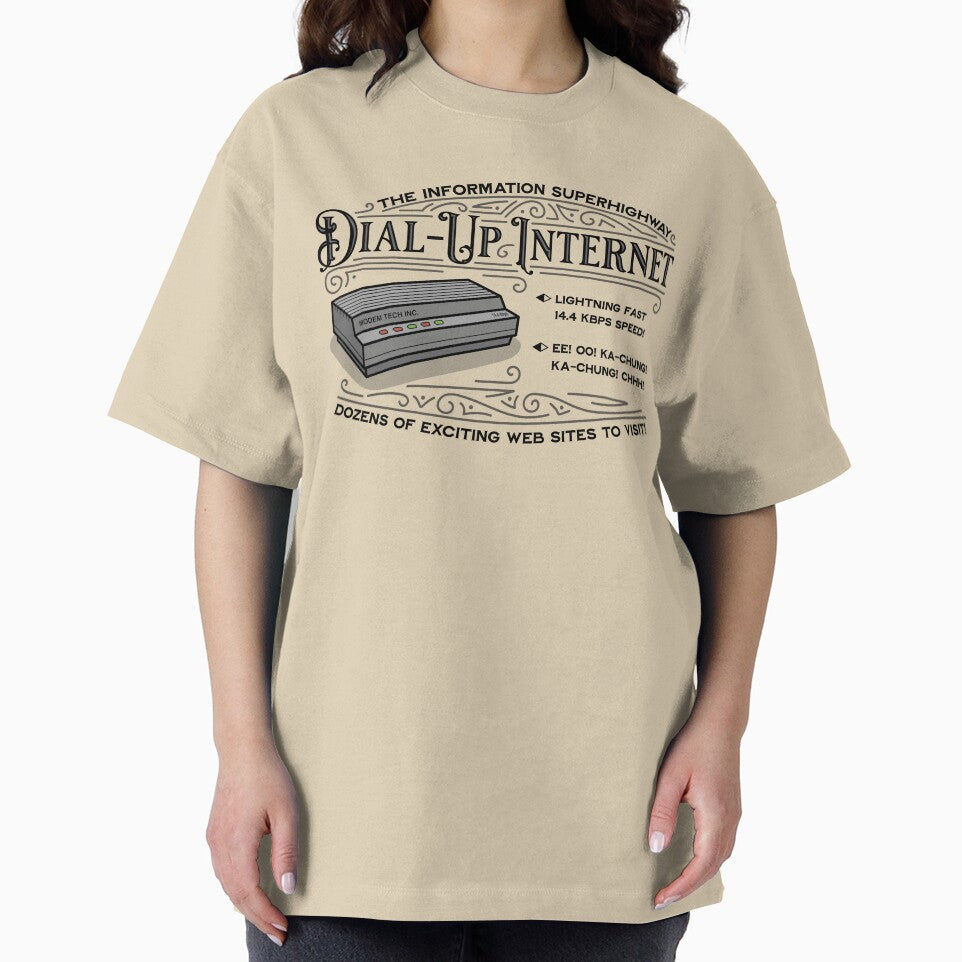 Vintage Dial Up Internet by vonplatypus