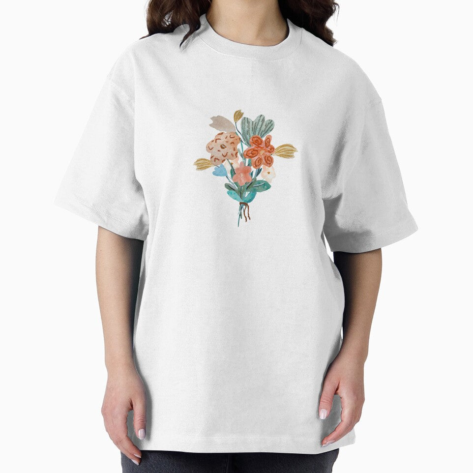 Bouquet flower texture colored sketch a watercolor by Yana Mustafina | Boho Soulful Designs