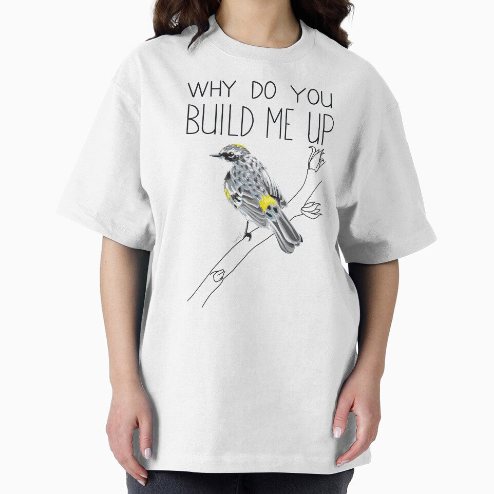 Why Do You Build Me Up, Butterbutt? (Yellow-rumped Warbler) by LauraWolfArtist