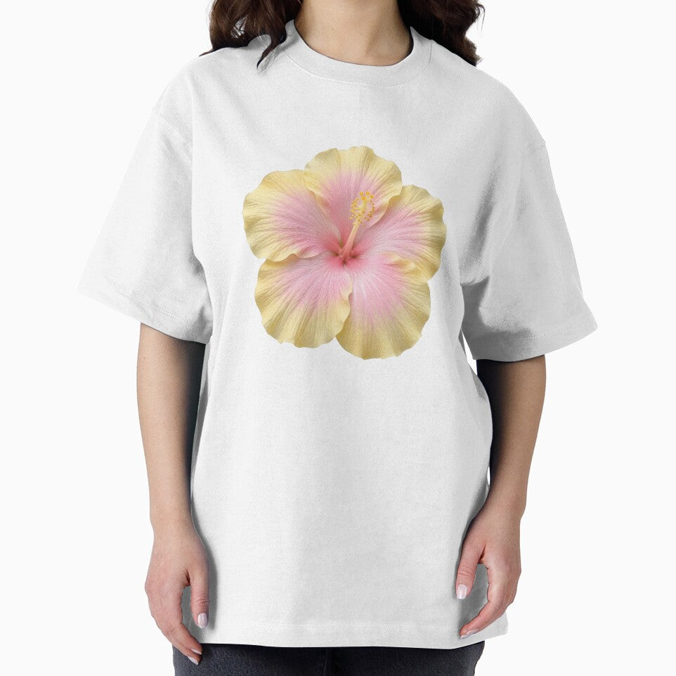 Cute Pink & Yellow Flower Minimal Design | Aesthetic Floral by Mialunaa