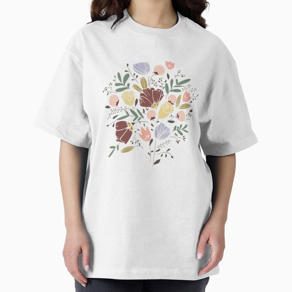 Colorful Flower Tee Design by Francesco Borrelli