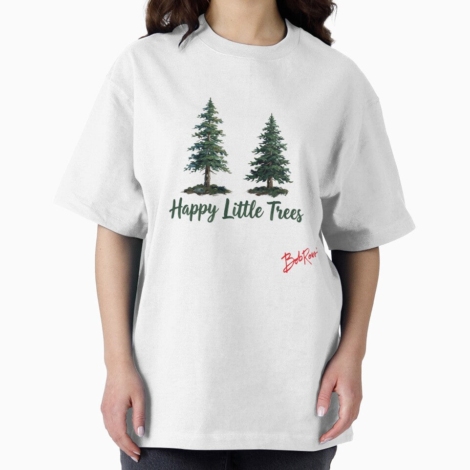 Happy Little Trees Bob Ross Fan Art by woolcos