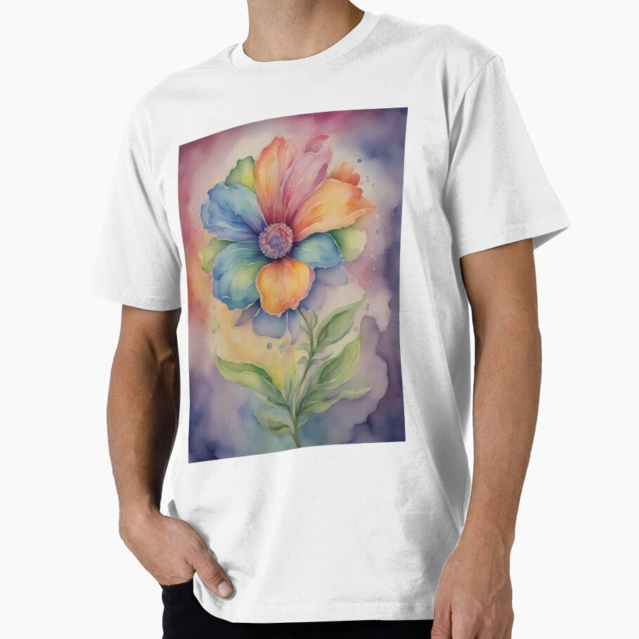 Colorful Rainbow Flower by CalmnessbyChoice