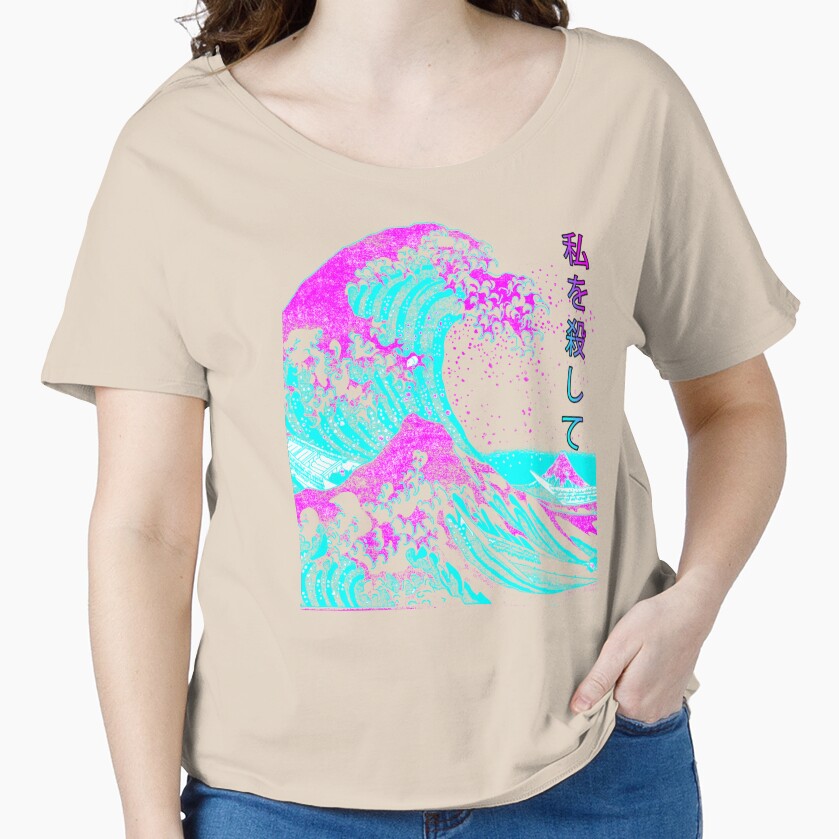 Aesthetic The Great Wave off Kanagawa - Hokusai Essential by Barryshopye