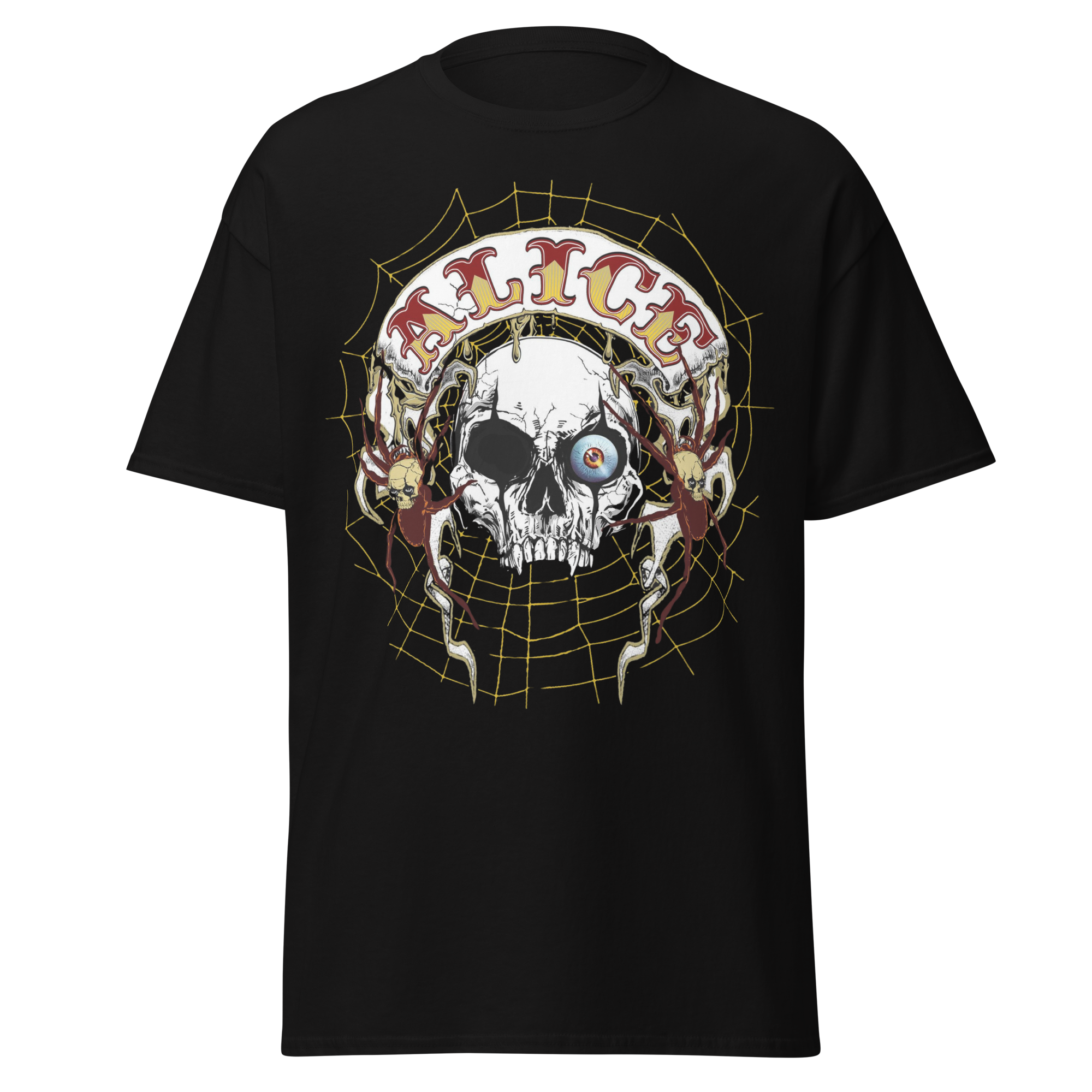 Alice Cooper One Eyed Skull Jumbo Print T Shirt Hoodie, Sweatshirt | CiraTrend.com