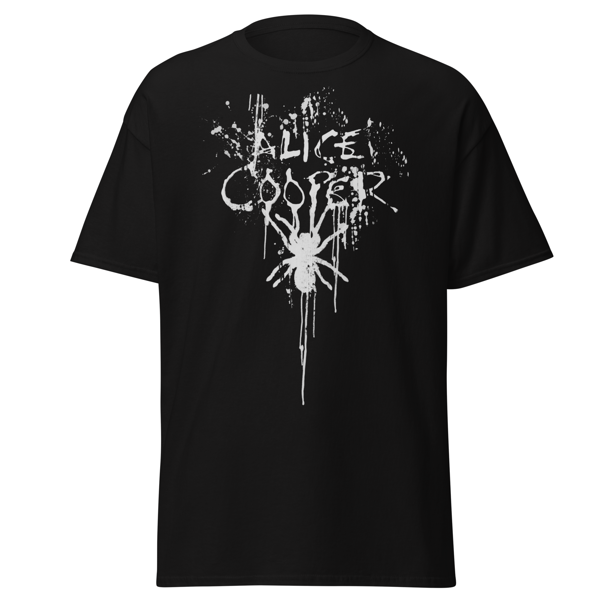 Alice Cooper Spider Drip Jumbo Print T Shirt Hoodie, Sweatshirt | CiraTrend.com