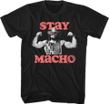 Stay Macho Randy Savage T-Shirt Hoodie, Sweatshirt | CiraTrend.com (Image 1)