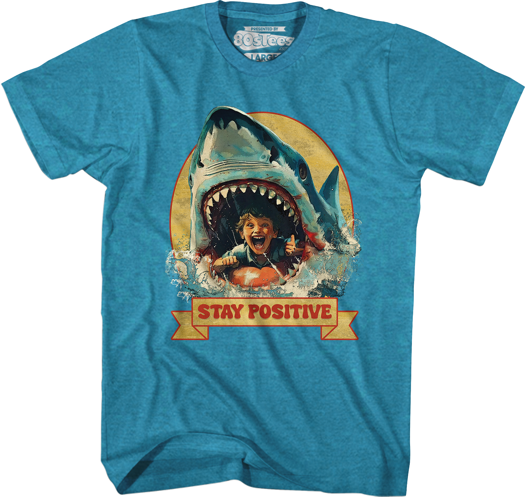 Stay Positive T-Shirt Hoodie, Sweatshirt | CiraTrend.com (Image 3)