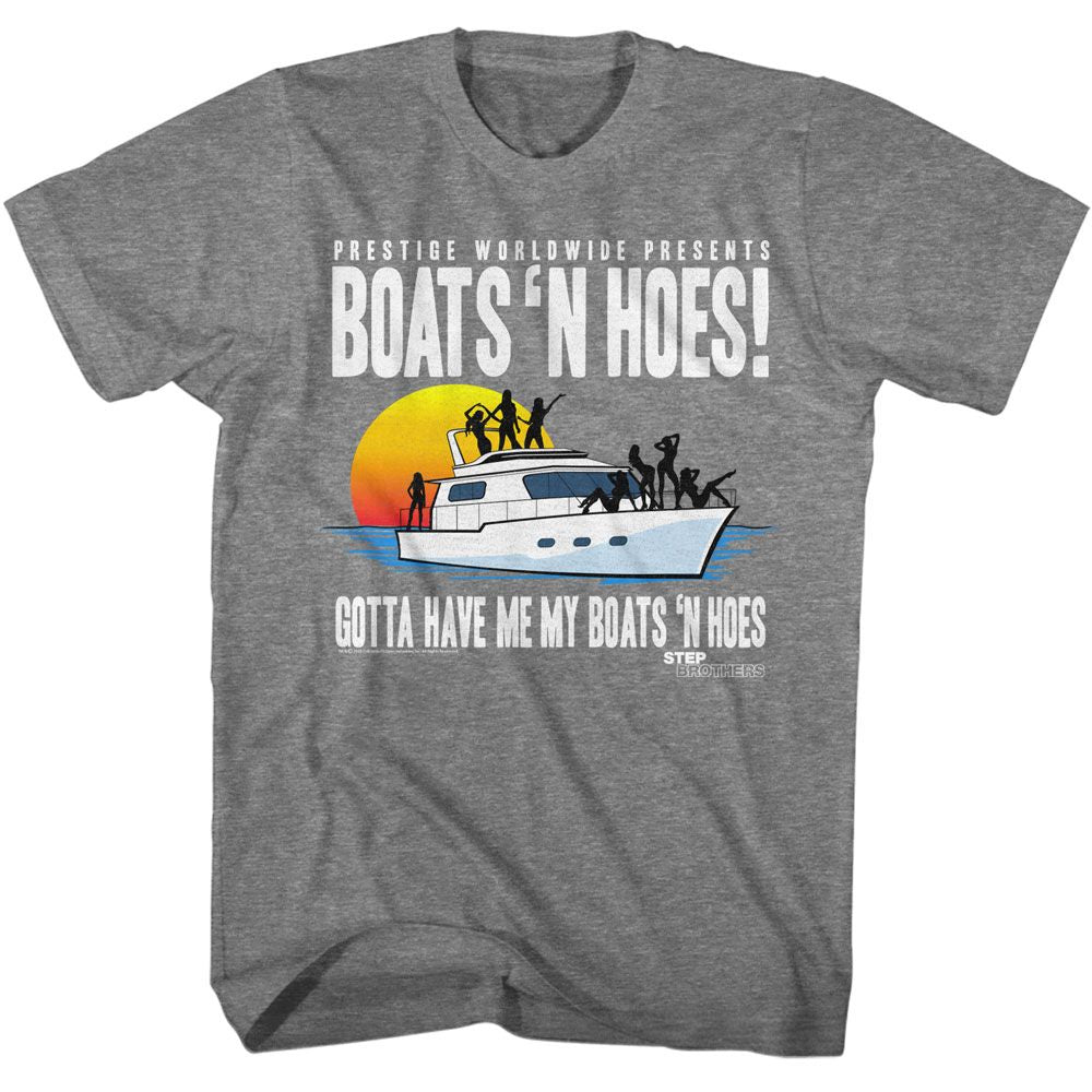 Step Brothers - Boat With Saucy Gals T-Shirt Hoodie, Sweatshirt | CiraTrend.com (Image 1)
