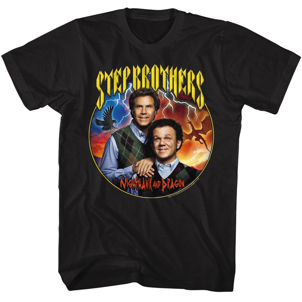 Step Brothers - Nighthawk And Dragon Boyfriend Tee Hoodie, Sweatshirt | CiraTrend.com