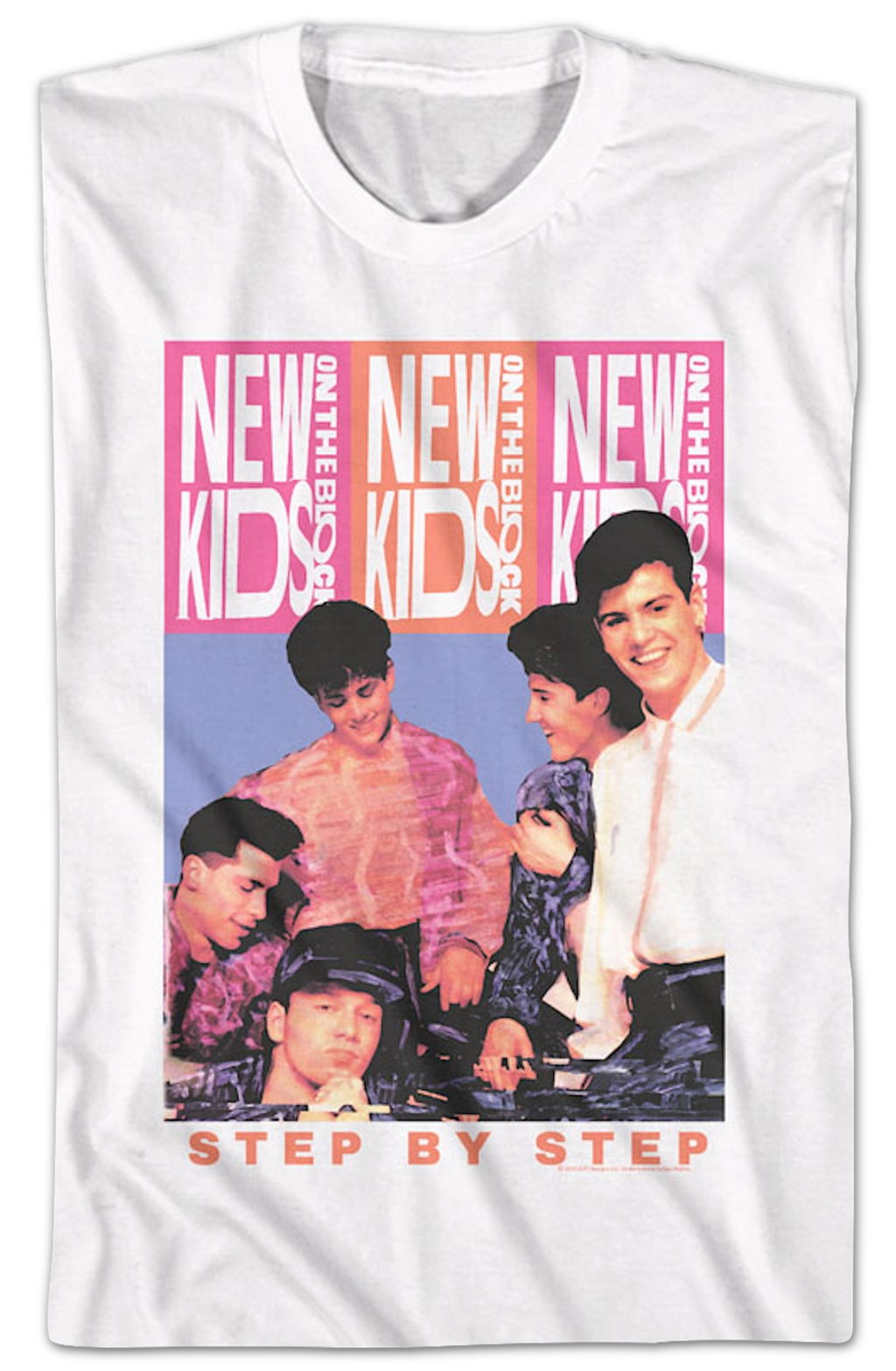 Step By Step New Kids On The Block T-Shirt Hoodie, Sweatshirt | CiraTrend.com (Image 2)