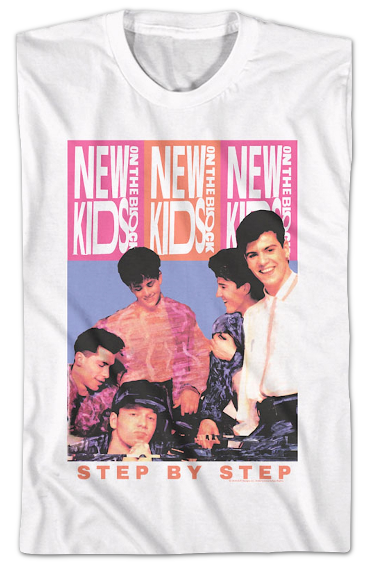 Step By Step New Kids On The Block T-Shirt Hoodie, Sweatshirt | CiraTrend.com (Image 2)