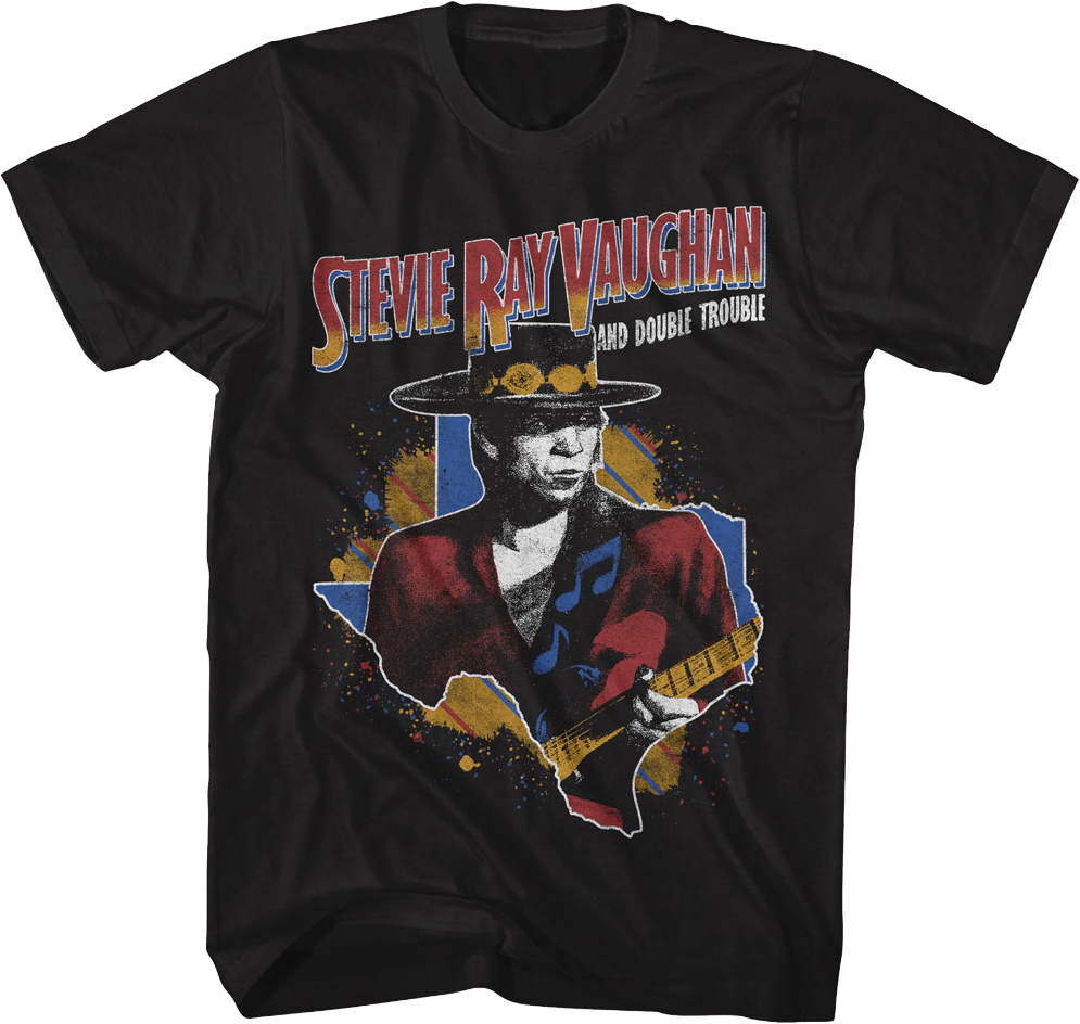Stevie Ray Vaughan And Double Trouble T-Shirt Hoodie, Sweatshirt | CiraTrend.com (Image 1)