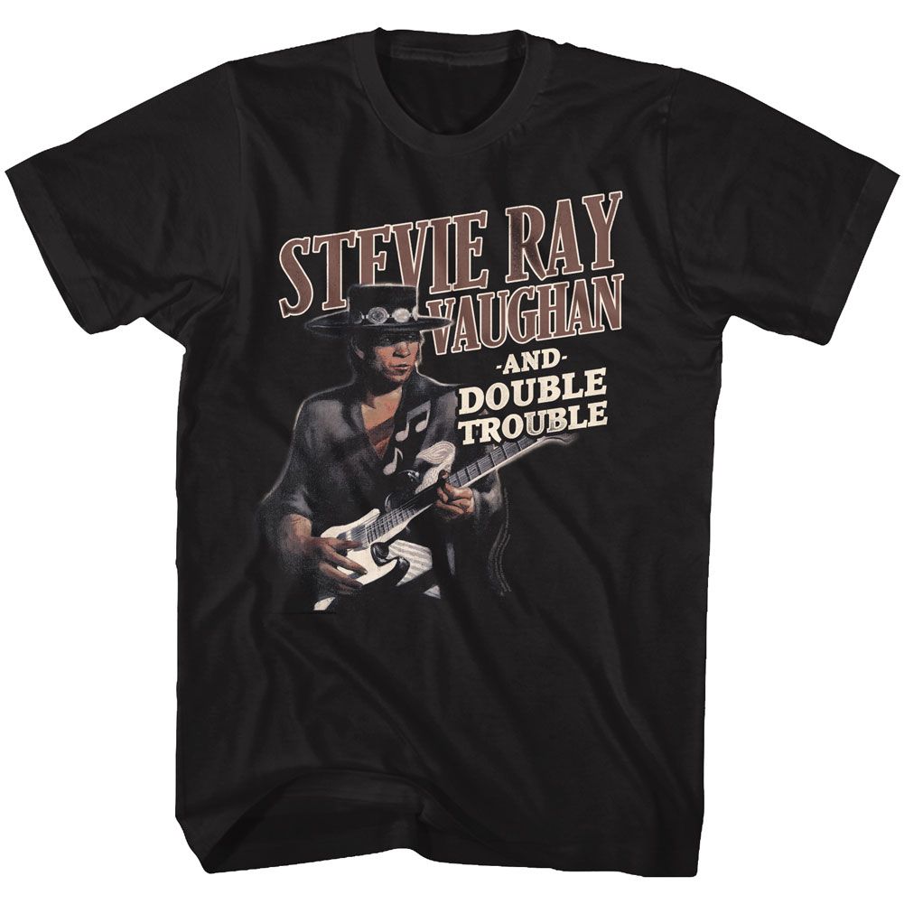 Stevie Ray Vaughan - Double Trouble Boyfriend Tee Hoodie, Sweatshirt | CiraTrend.com