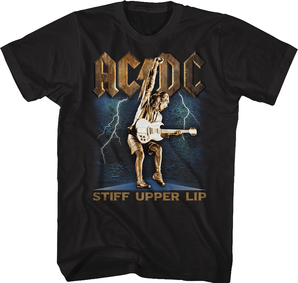 Stiff Upper Lip ACDC T-Shirt Hoodie, Sweatshirt | CiraTrend.com (Image 1)
