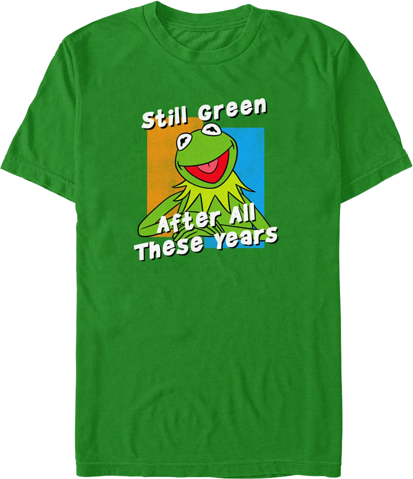 Still Green After All These Years Muppets T-Shirt Hoodie, Sweatshirt | CiraTrend.com (Image 1)