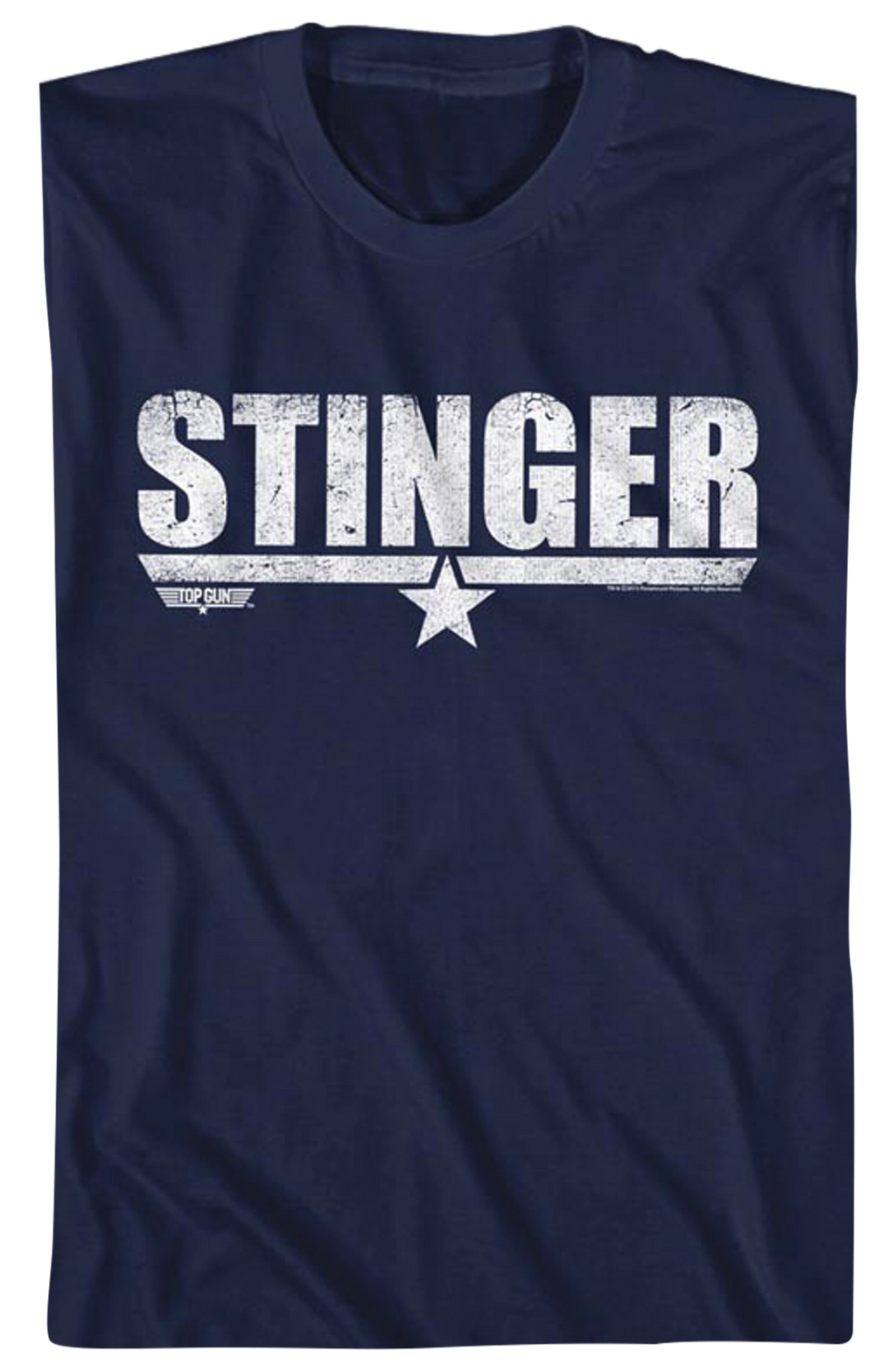 Distressed Stinger Top Gun T-Shirt Hoodie, Sweatshirt | CiraTrend.com (Image 2)