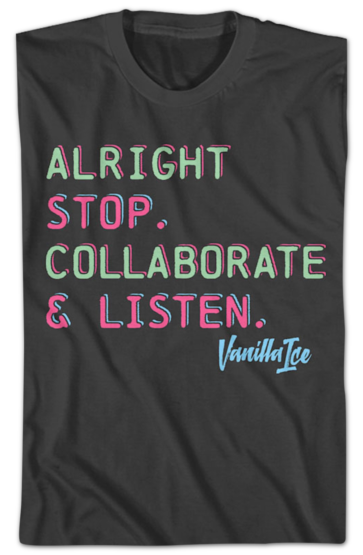 Stop Collaborate & Listen Vanilla Ice T-Shirt Hoodie, Sweatshirt | CiraTrend.com (Image 2)