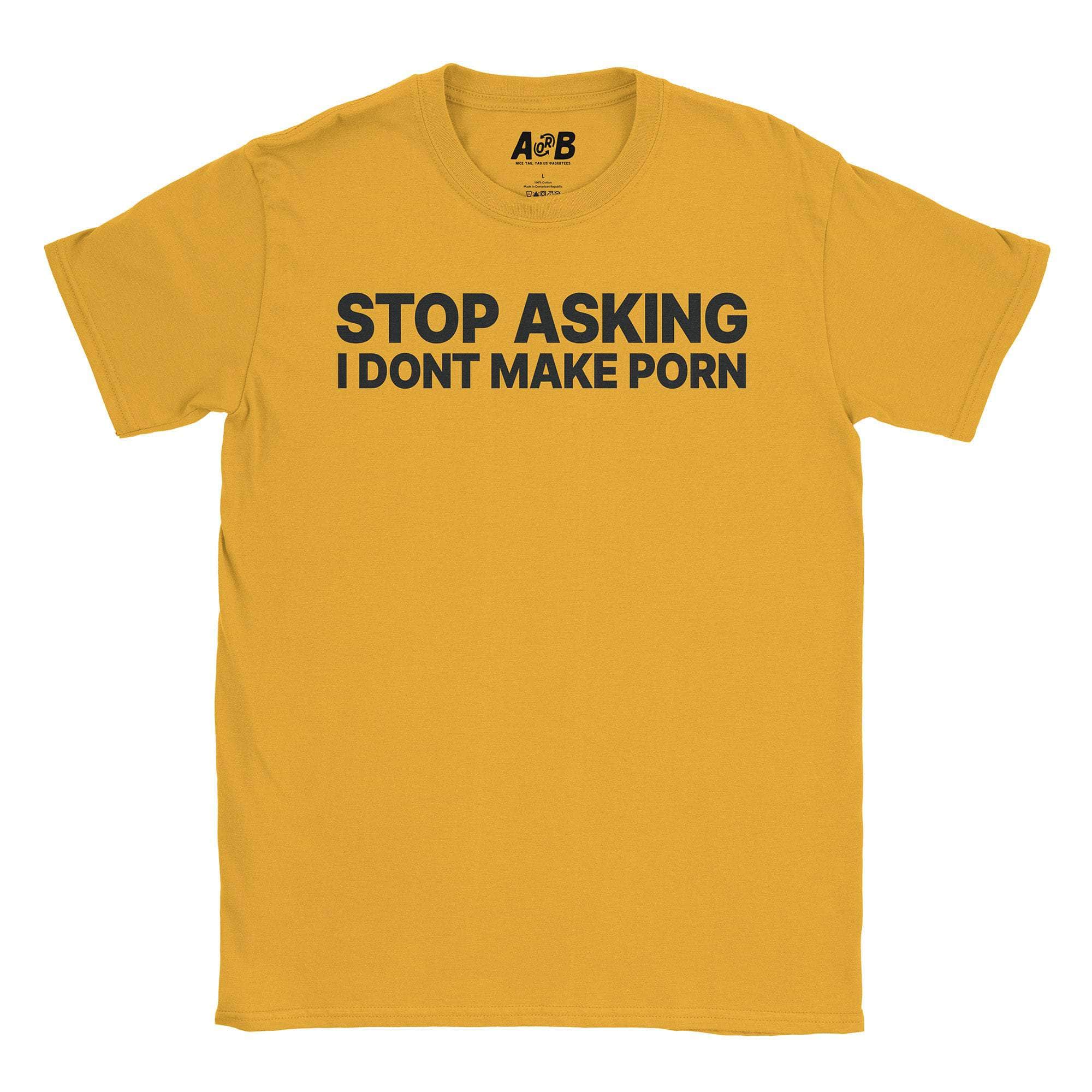 Stop Asking T-Shirt Hoodie, Sweatshirt | CiraTrend.com (Image 3)