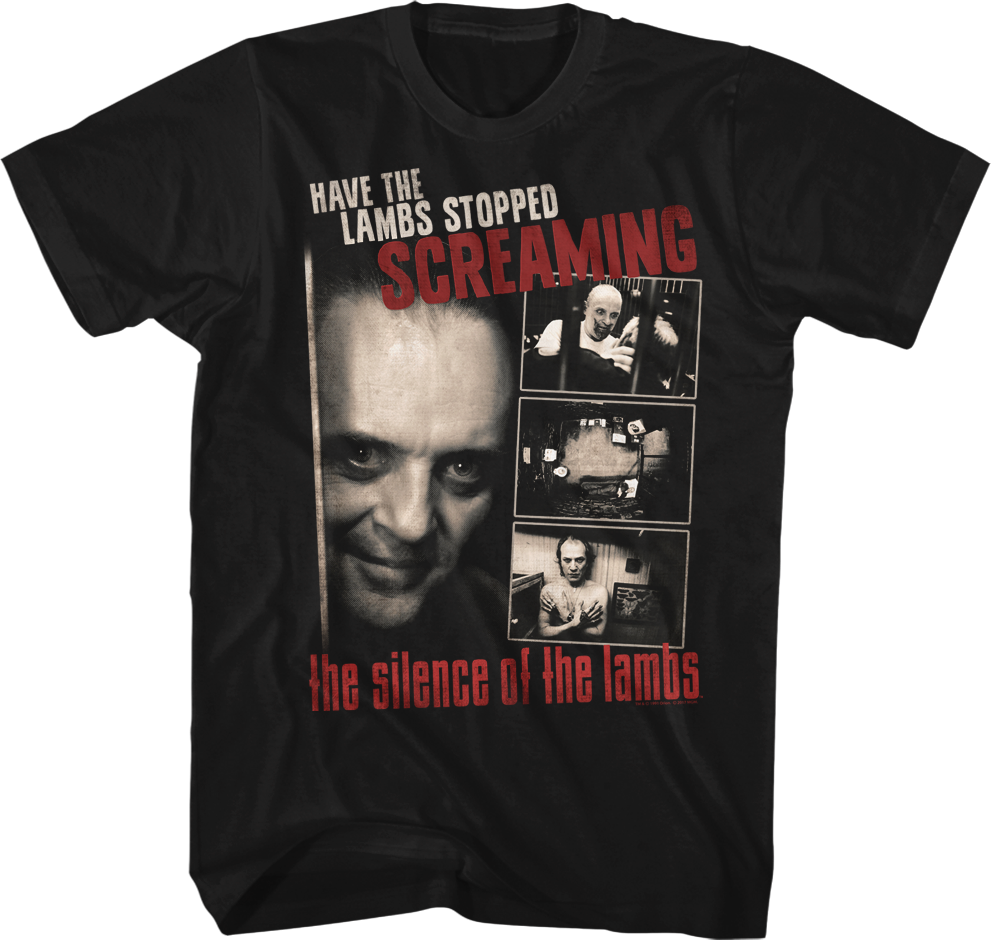 Stopped Screaming Silence of the Lambs T-Shirt Hoodie, Sweatshirt | CiraTrend.com (Image 1)