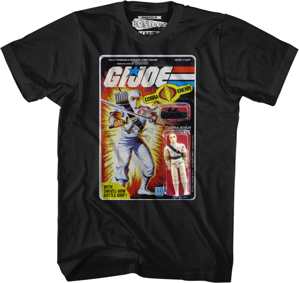 Storm Shadow Figure Box Art GI Joe T-Shirt Hoodie, Sweatshirt | CiraTrend.com (Image 1)