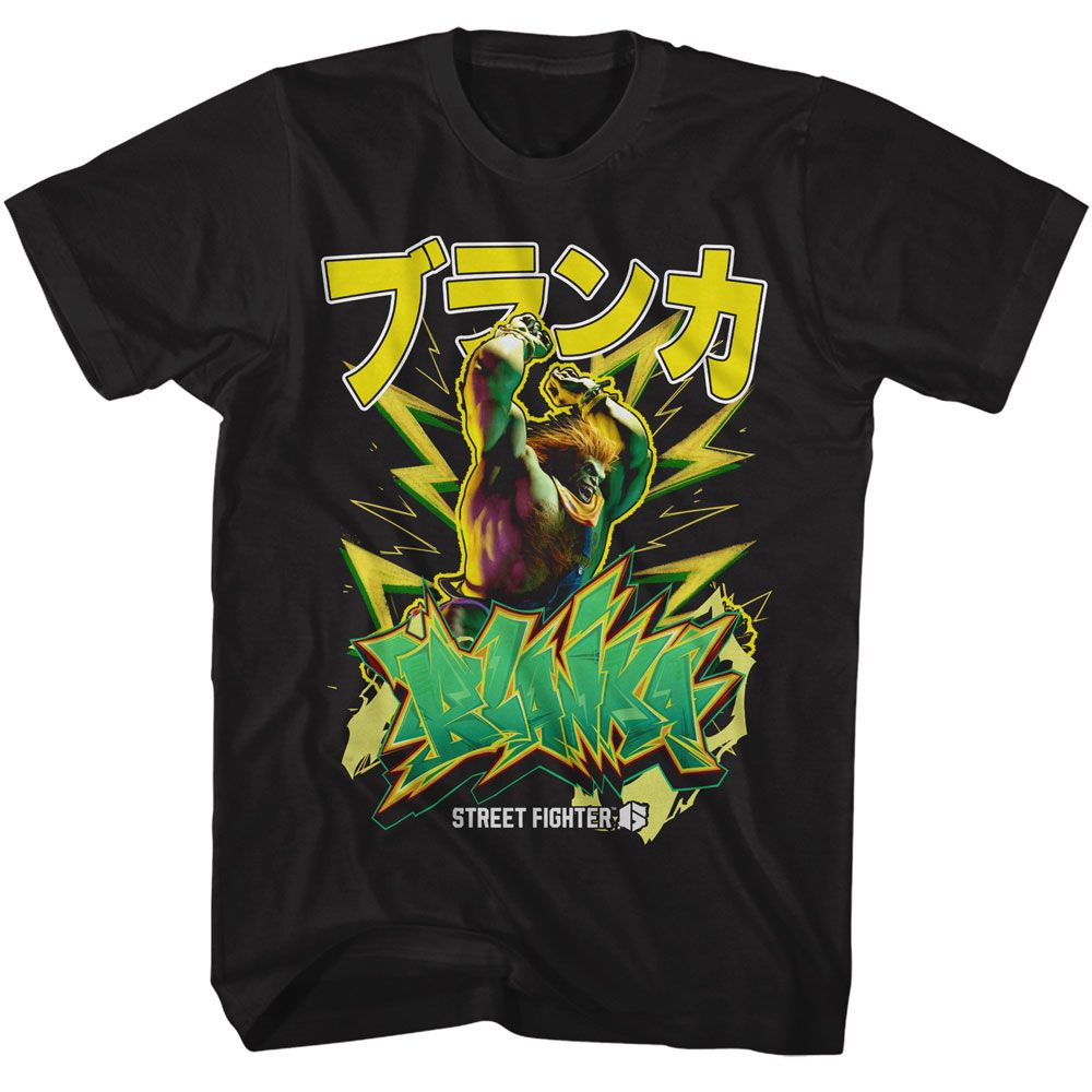 Street Fighter - Blanka Graffiti T-Shirt Hoodie, Sweatshirt | CiraTrend.com