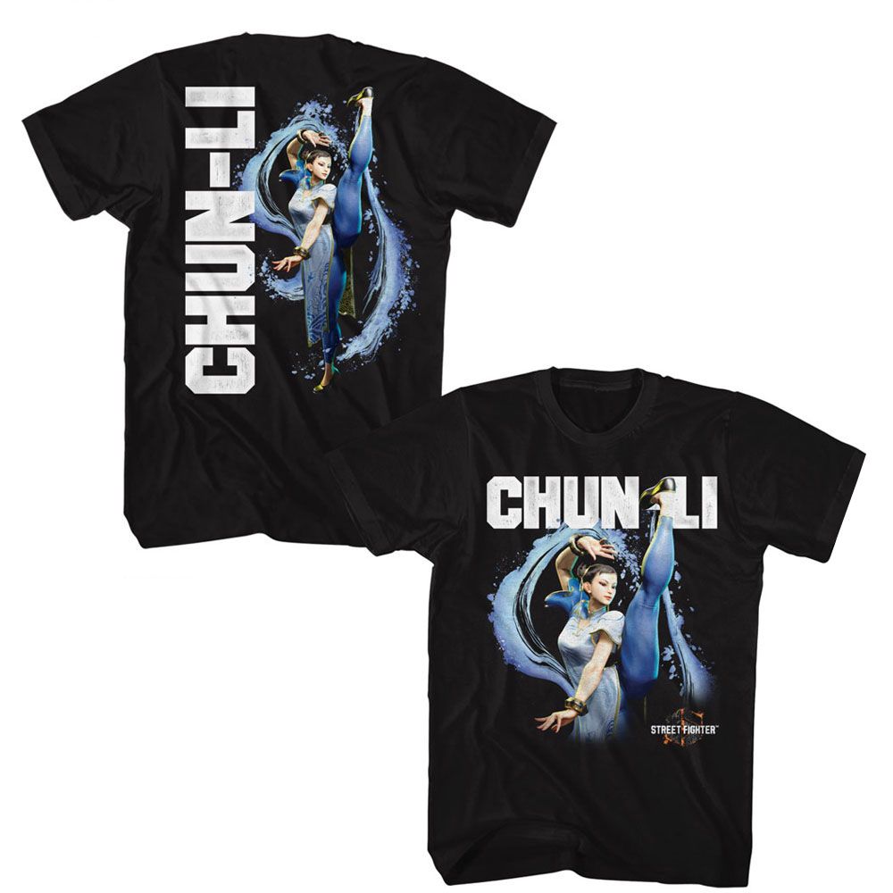 Street Fighter - Chun Li Character T-Shirt Hoodie, Sweatshirt | CiraTrend.com
